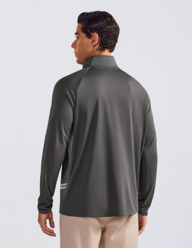 Men's 1/4 Zip Pullover Quarter Zip Shirts - image 2