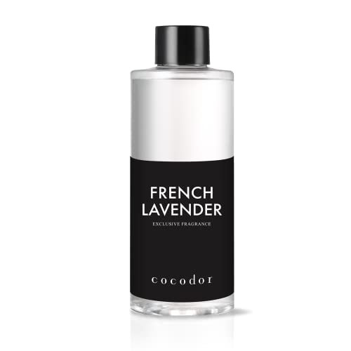 Cocodor Reed Diffuser Oil Refill/French Lavender/6.7oz(200ml)/1 Pack/Aroma Therapy, Home Fragrance, Scented Oils