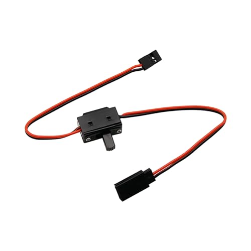 FLMLF Receiver Switch Fit for 1/5 HPI ROVAN KM Baja 5B 5t 5sc RC CAR Parts