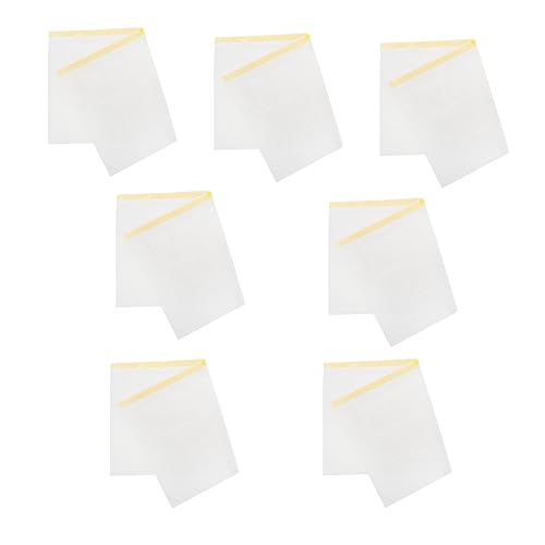 COSMEVIVI Cat Litter Box Waste Bags 7 Pack Drawstring Litter Bags Leakproof for Cat Easy to