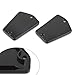 SIKUAI Automotive Replacement Fluid Reservoir Cap Brake Clutch 1 Pair For Yamaha For Fazer 1986-1987 Aluminum Black