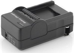 EPG KONICA MINOLTA NP-900 NP900 Battery Charger Compatible with Dimage E40 E50 Series with an extra EURO Plug and AC Car Adapter