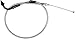 Motion Pro 03-0361 Black Vinyl Rear Hand Brake Cable