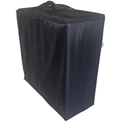 Fundas De Nylon Para Colchónes Natalia Spzoo Bolsa de almacenamiento para colchón plegable, bolsa multiusos impermeable de nailon (colchón negro: 195 x 65 x 8 cm)