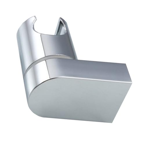 HOLIDYOYO 調節可能転シャワーヘッドホルダー 製シルバー色壁取付ブラケット 手持ちシャワーおよびビデスプレー対応 滑らかな表面で快適使用