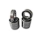 DEEG 10 PCS 6903-2RS Deep Groove Ball Bearing 17×30×7mm Double Black Rubber Sealed Ball Bearing Chrome Steel Bearing for Industrial Machine,Power Tools…