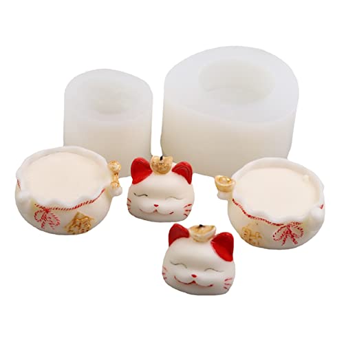 Moule sugarcraft 3D chat et emporte-pièce de cuisson pour décoration gâteau - 7
