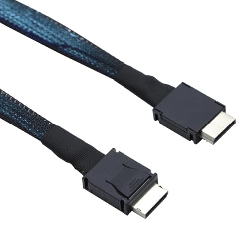 Cable Oculink SFF-8611 4I Mini SAS macho a macho de extensión de datos PCIe 4