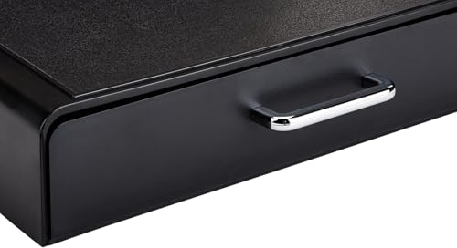 Amazon Basics Nespresso OriginalLine Coffee Pod Storage with 1 Drawer Holder, 50 Capsule Capacity, Black, DHCD002