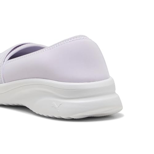 PUMA Puma Women's Adelina 2 Sneaker, Lilac Frost-Puma White, 10.5
