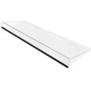 SupperAcrylic Keyboard Stand for Office Desk, 5mm Thickness Acrylic Riser Ticker Than Others, Ergonomic Tilted Computer Holder Home Table with Scratch-Free Protection