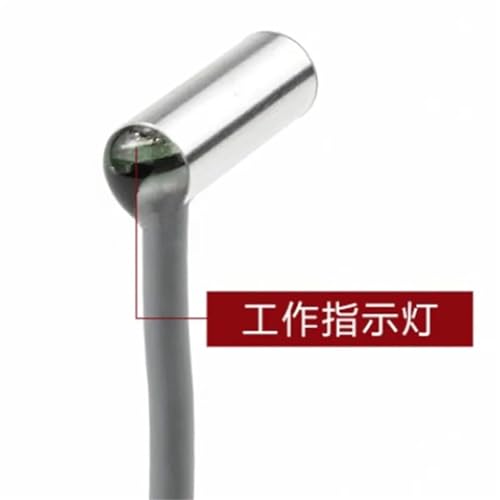Détecteur proximité inductif M6.5 NPN distance 2mm coudé - 4