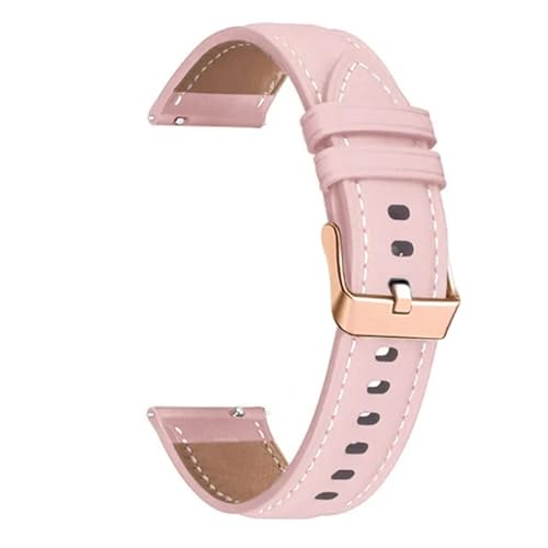 Correa de cuero de 18mm para Huawei Watch GT 4 41mm que evita alergias de silicona