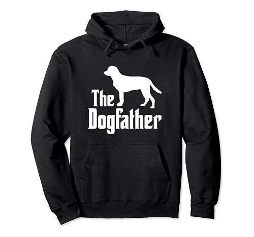 The Dogfather - funny dog gift, funny Goldador Pullover Hoodie, Black, S