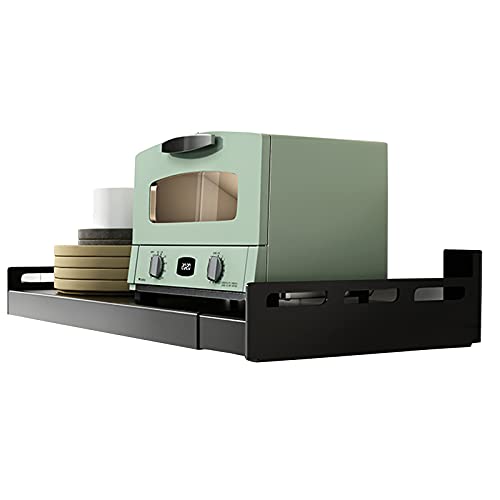 Support de rangement pour micro-ondes extensible en cuisine - 2