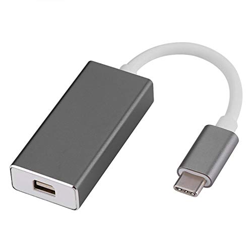 USB Type-C auf Mini Displayport Adapter, 4K@60hz USB C zu Mini DP Video Converter Unterst&uuml;tzung Type C Ger&auml;te mit DP/ALT-Modus zu LED Cinema Display, iMac etc MiniDP Display Ger&auml;te,Nicht bidirektional