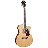  Cort L710F - Guitare électro-acoustique OM - Naturel satiné