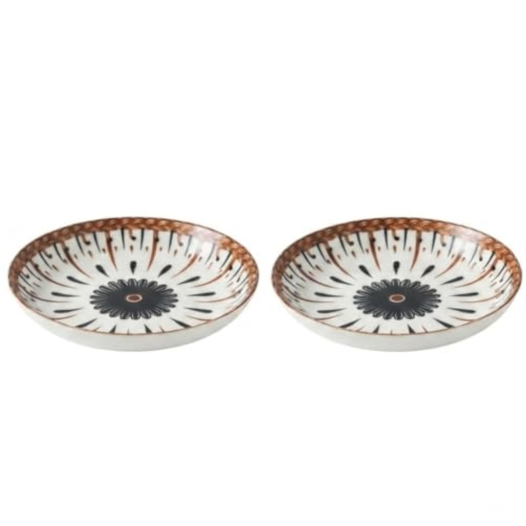 Modern Floral Design Serving Plate, Elegant Tableware