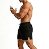 SCCGKP Mens Breathable Shorts with Pockets Outdoor Shorts for Running Sports Gym Workout Training (UK, Alpha, XXL, Regular, Regular, Black1) #1