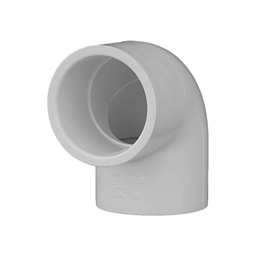 Charlotte Pipe PVC 02300C 1000HA PAK 1 Sch. 40/90 Deg Ell Sxs Contract Pack Pressure cover