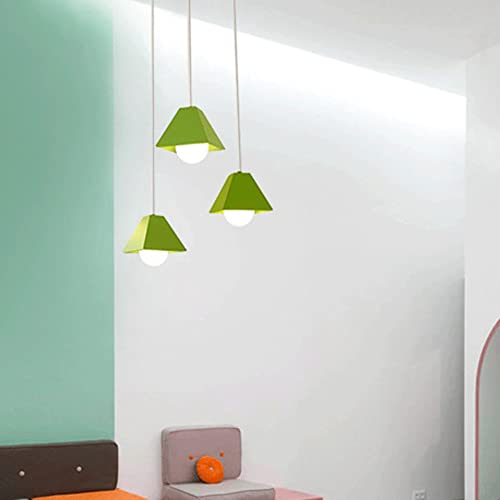 Lustre réglable tête unique suspension macaron en fer forgé E27