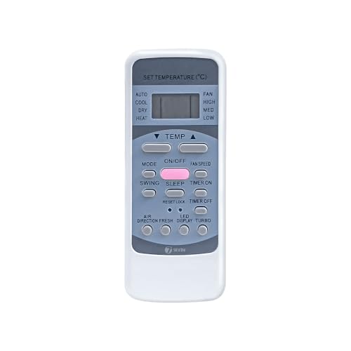 Image of 7SEVEN Compatible for Blue Star AC Remote Original 12 Model Suitable 1 1.5 2 Ton Split and Window Air Conditioner - Match Exactly to Replicate Genuine Remote Function