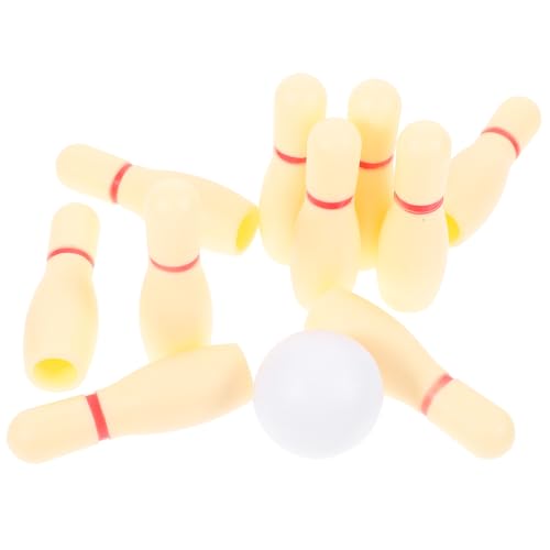 GOOHOCHY 1 Set Bowling Set Plastic Bowling for Indoor Fun Safe for Parties and Encourages Active Play and Social Interaction