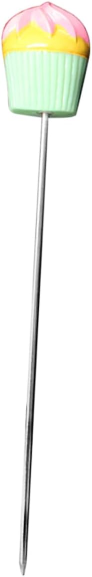 Zerodeko Stainless Steel Needle Baking Probe for Muffins Bread and Pastries Green Testing Tool for Baked Treats