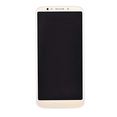 Image of LCD Screen Display with Digitizer Touch Panel Without Bezel Frame Compatible with Motorola Moto G6 Play(Golden)