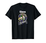 Watson Scottish Clan Badge & Tartan T-Shirt