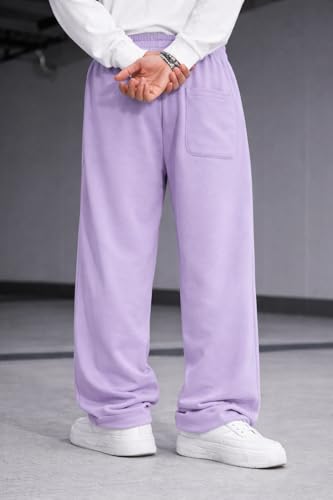 Image of Rockwell Men's Baggy Sweatpants | Cotton Terry Relaxed Fit Joggers for Men | Oversized Streetwear Track Pants | Casual Gym & Everyday Wear| 027