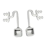 Alipis Soporte Metálico para Gafas con Plaquetas Nasales Reemplazables Brazo Resistente y Duradero para Comodidad y Monturas Completas Gafas de Sol y Decorativas