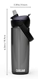 Camelbak Thrive Flip Straw Butelka na wodę Charcoal 600 ml