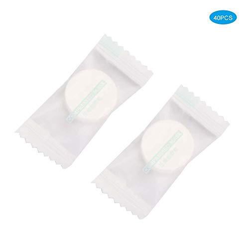 Compressed Facial Mask 40 Pieces, Facial Skin Care Paper DIY Compress Masque Compressed Mask for DIY Facial Cleaning Face Care Tools