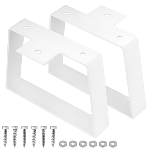 2 Piezas Patas para Muebles 15 2 cm Mesa Trapezoidales Mueble Escritorio Pies de Soporte para Mesas