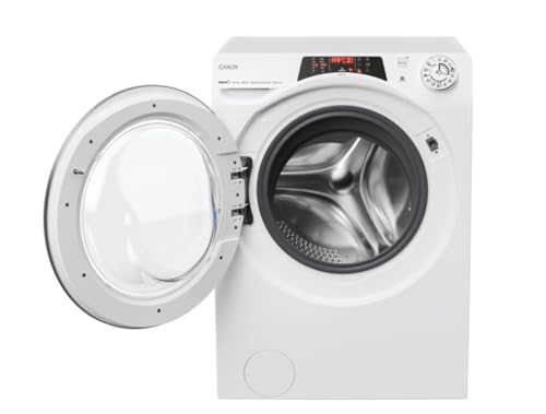Candy RapidÓ ROW51066DWMST-S lavasciuga Libera installazione Caricamento frontale Bianco D - 2