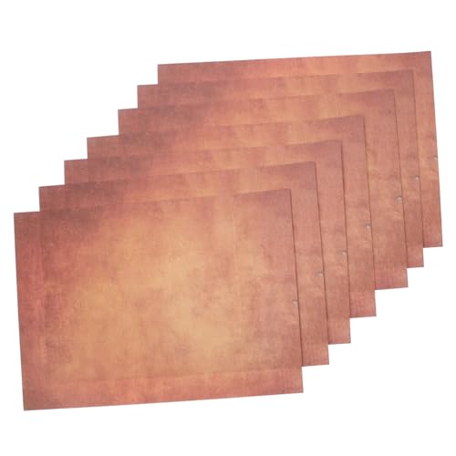 Papier décoratif lettres haut de gamme : 100 feuilles rétro