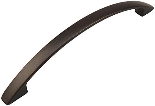 25 Pack - Cosmas 222-128ORB Oil Rubbed Bronze Arch Cabinet Hardware Handle Pull - 5" Inch (128mm) Hole Centers