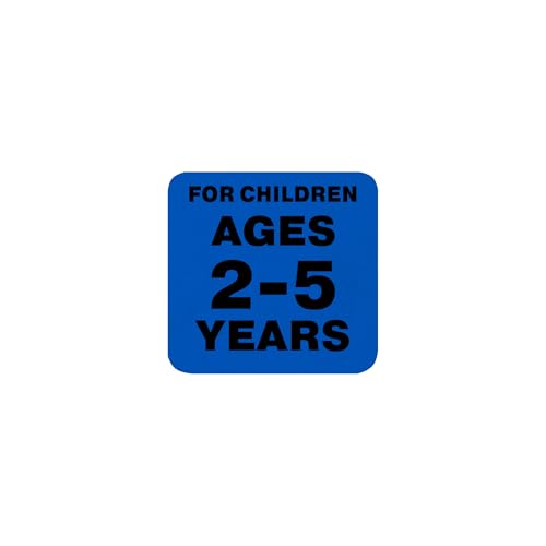 American Swing Playground Warning Label - 2-5 Years