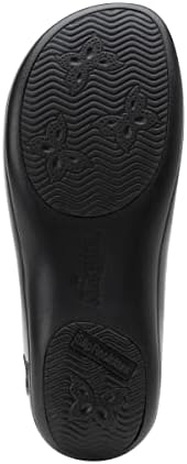 Alegria Women's Keli Oiled Black Leather Shoes 9 W US | Image 4