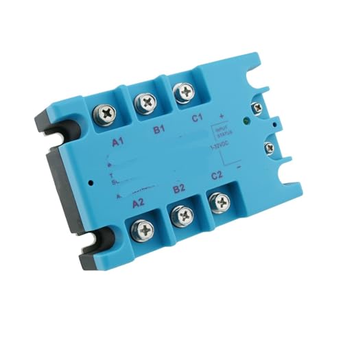 Relais à semi-conducteurs triphasé silencieux ASH-3DA48100 TSR-100DA-H commutation propre