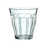 Duralex 1023AB06A0111 Picardie Six Trinkglas, Dessertglas, 90ml, Glas, transparent, 6 Stück