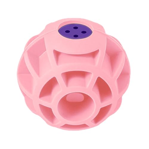 Quietschende Hundebälle- 5, 4 X 5, 6 X 5, 4 Cm, Interaktives Geräuschspielzeug Für Hunde | Rollender Welpenball | Silikon- Hundespielzeugball Für Zuhause, Drinnen Und Draußen, Zum Spielen Mit Der Familie