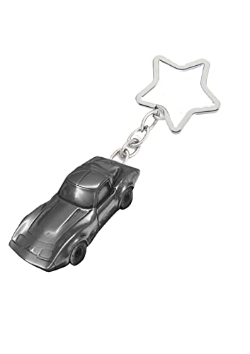 USA Corvette circa 1979 ref35 Porte-clés en forme d'étoile très résistant pour plusieurs clés 3D