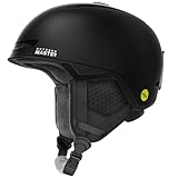 OutdoorMaster MIPS Skihelm, Snowboardhelm für Herren und Damen, Snowboard Helm mit Ventilationssystem, Ski Helm aus Polycarbonat-Schale und EPS-Innenschale, Individuelle Passform für präzisen Sitz