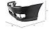 Garage-Pro Front Bumper Cover For 2008-2015 Mitsubishi Lancer Sedan, Primed with Air Dam Holes 4-Door, For Standard Type Bumper, Front