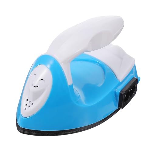 Veemoon Mini Prensa Térmica Portátil Azul Máquina de Planchado Térmico Base Resistente al Aceite 220 V Mini Prensa de Transferencia de Calor para Manualidades y Bricolaje