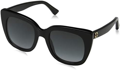 Amazon.com: Gucci GG0163S 001 Black GG0163S Square Sunglasses Lens Category  3 Size 51mm : Clothing, Shoes \u0026 Jewelry