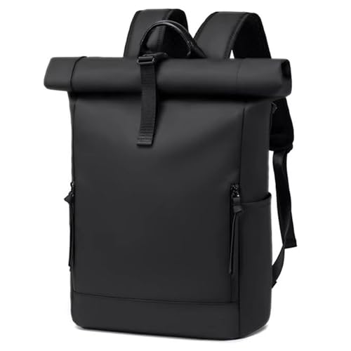 Rolltop Laptop Backpack,Travel Waterproof Computer Backpacks Lightweight Work Backpacks,15.6 Inch Large Capacity College Business Bookbag for Work Business College