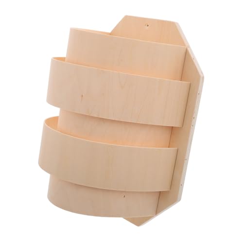 Amosfun Pantalla Para Lámpara De Sauna De Madera Ligera Cubierta Práctica Para Bombilla Accesorio Que Ofrece Luz Suave y Fácil Instalación Salas De Vapor